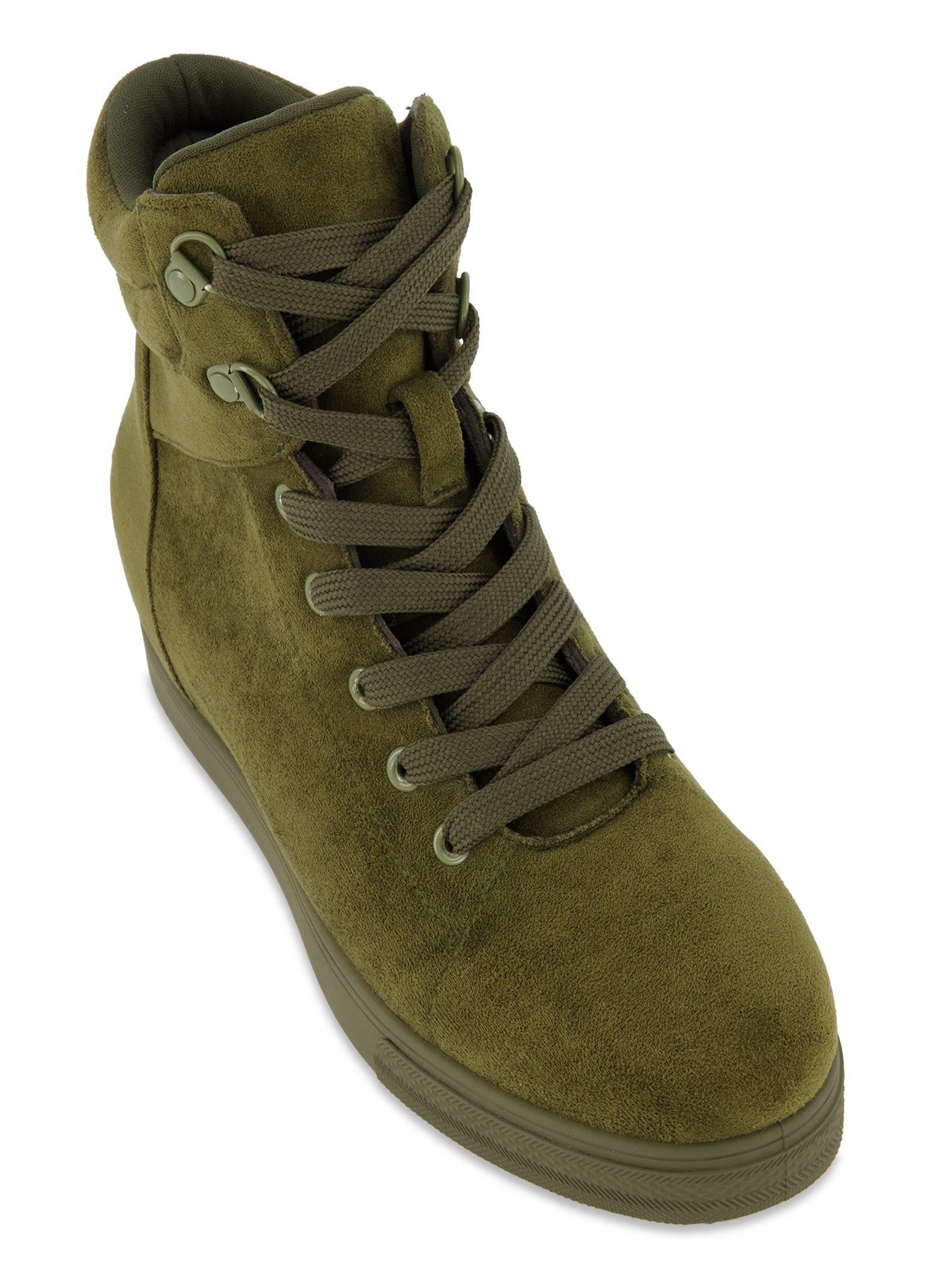 Lace Up Collar Booties sold by Rainbow