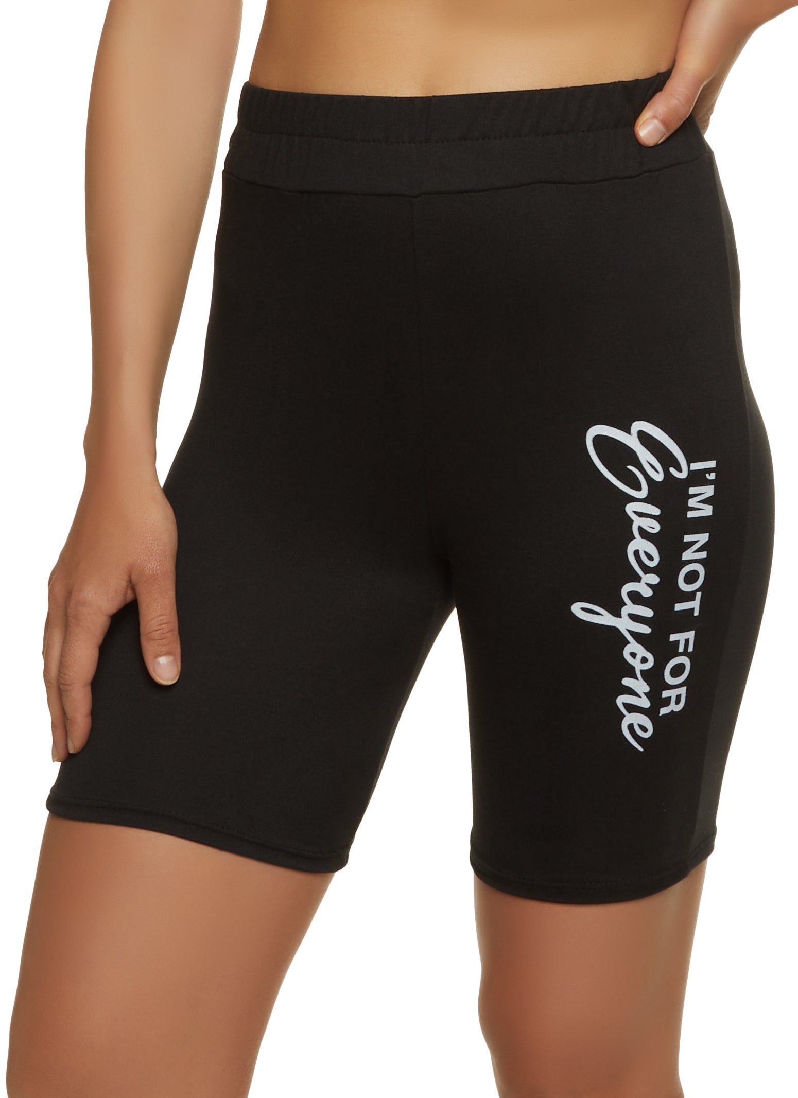 Not For Everyone Biker Shorts sold by Rainbow