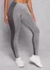 Seamless Striped Detail High Waist Leggings sold by Rainbow