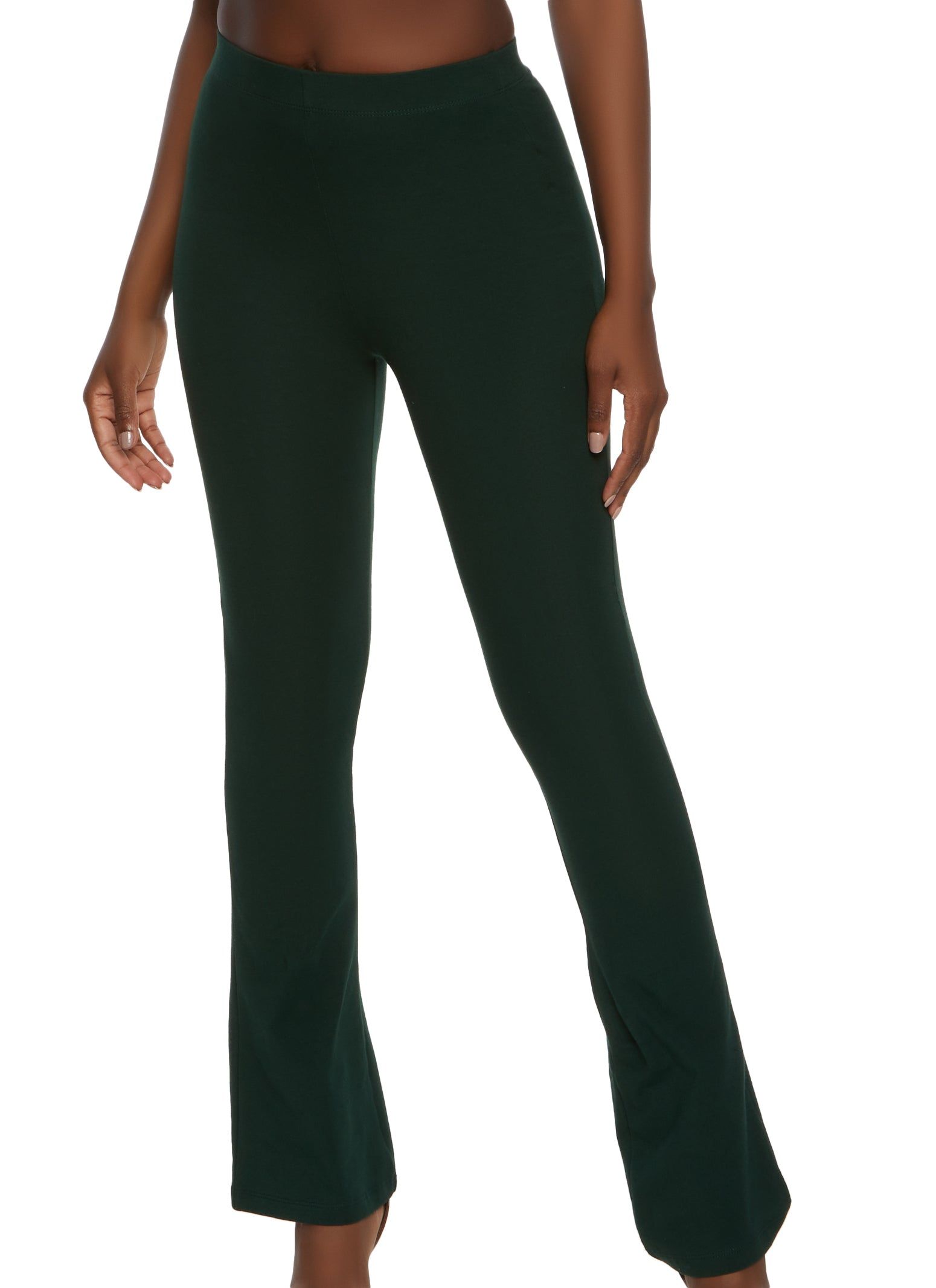 High Waist Flared Leg Pants sold by Rainbow