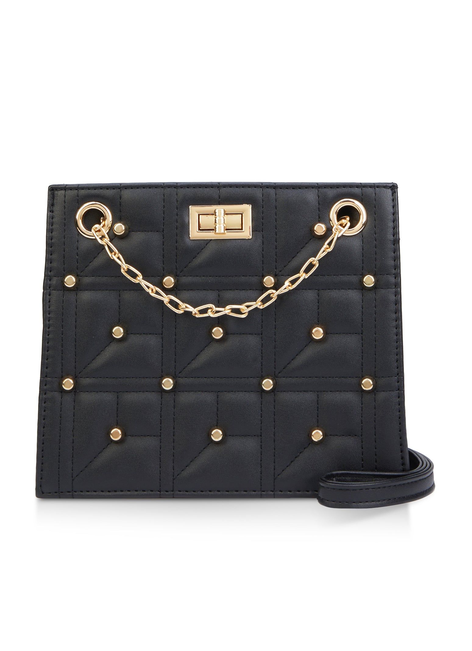 Studded Square Chain Strap Shoulder Bag sold by Rainbow product image thumbnail 2