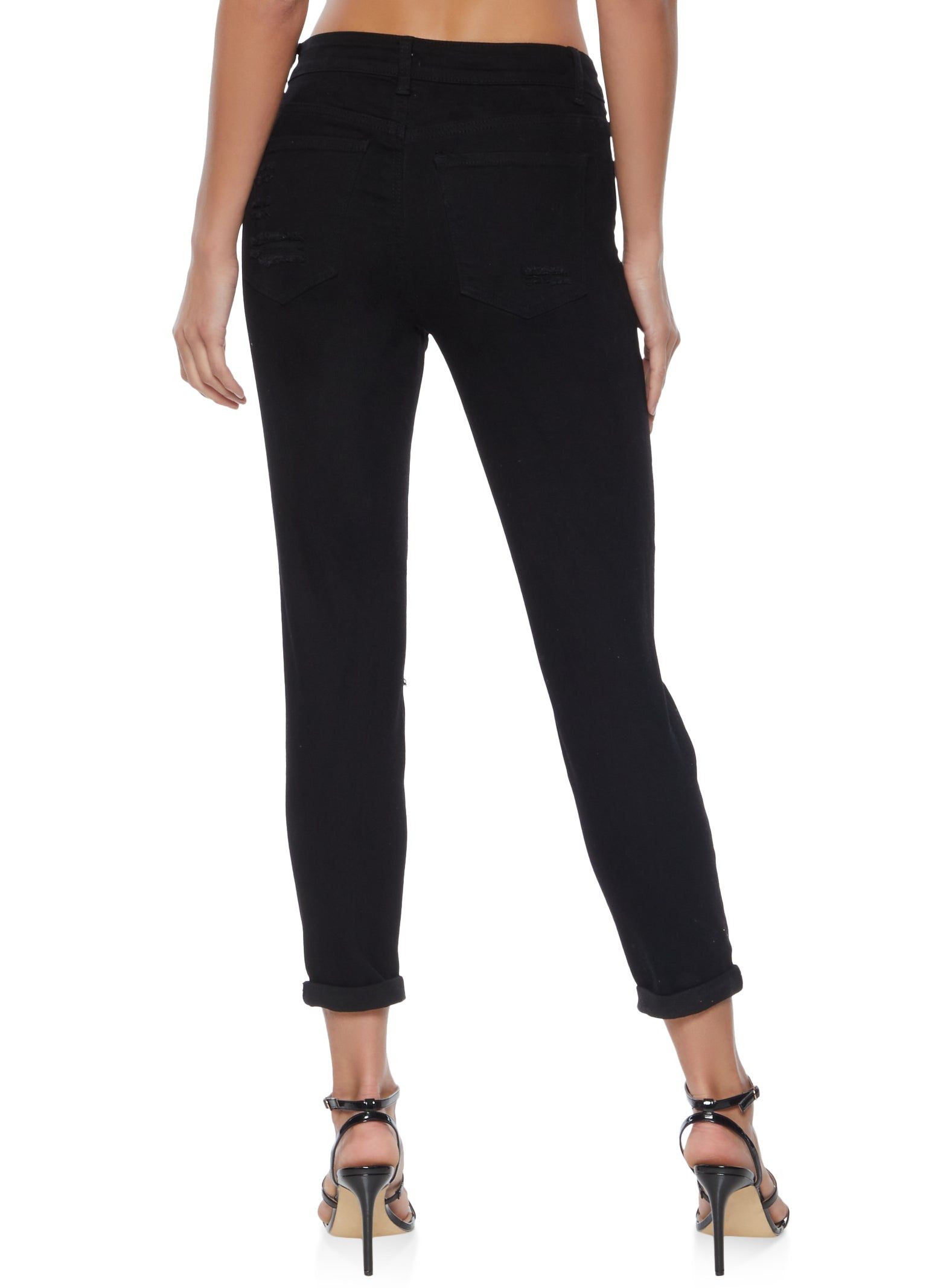 WAX Ripped Boyfriend Jeans sold by Rainbow product image thumbnail 2