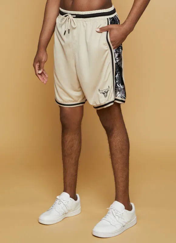 Mens NBA Chicago Bulls Drawstring Shorts sold by Rainbow