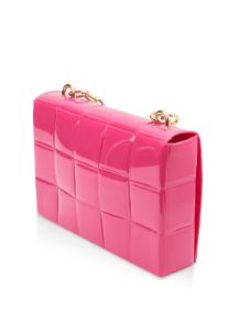 Jelly Quilted Convertible Crossbody Bag sold by Rainbow