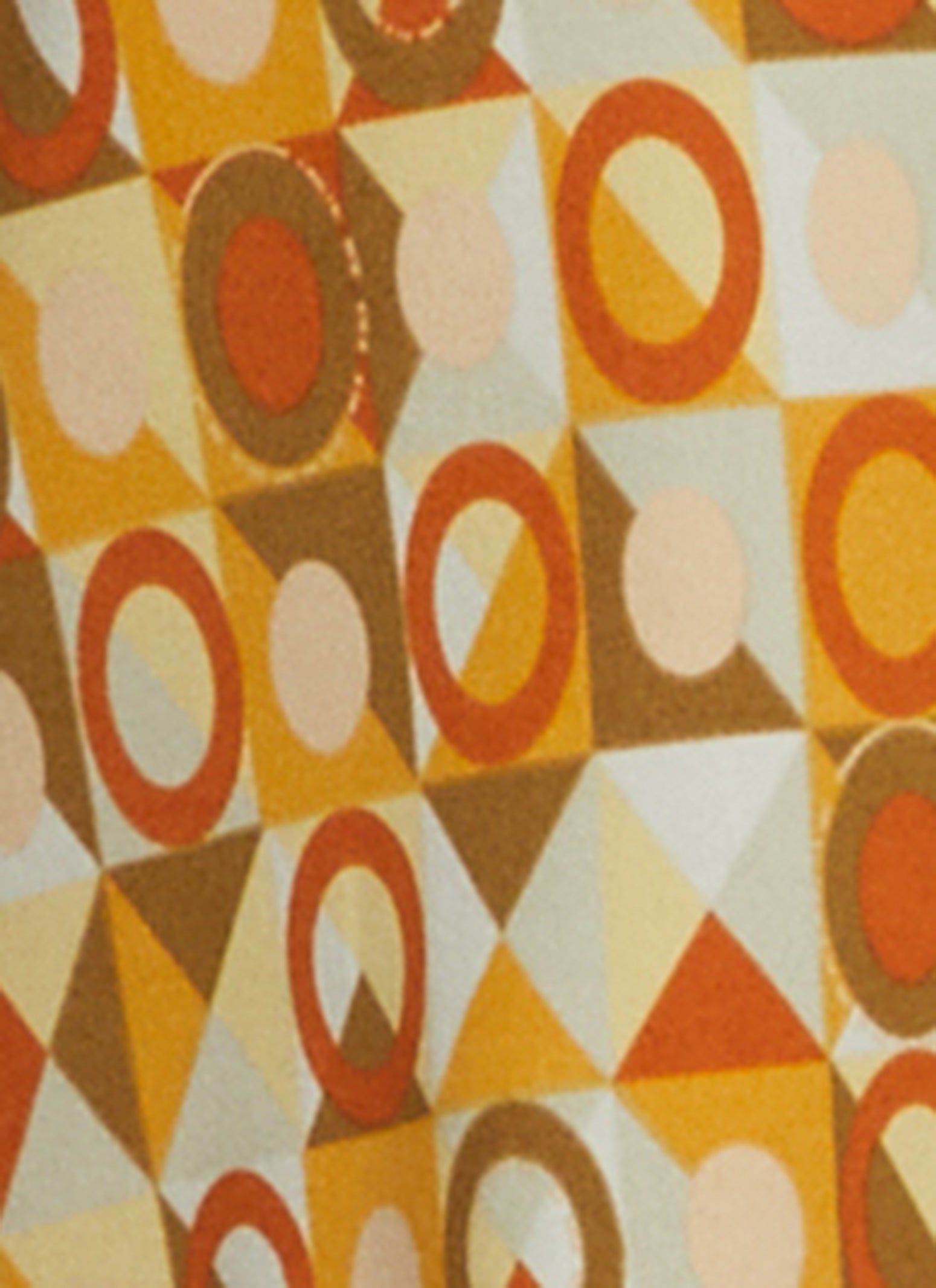 Plus Size Geometric Print Flutter Sleeve Blouse sold by Rainbow product image thumbnail 3