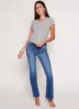 Basic Ribbed Crew Neck Tee sold by Rainbow
