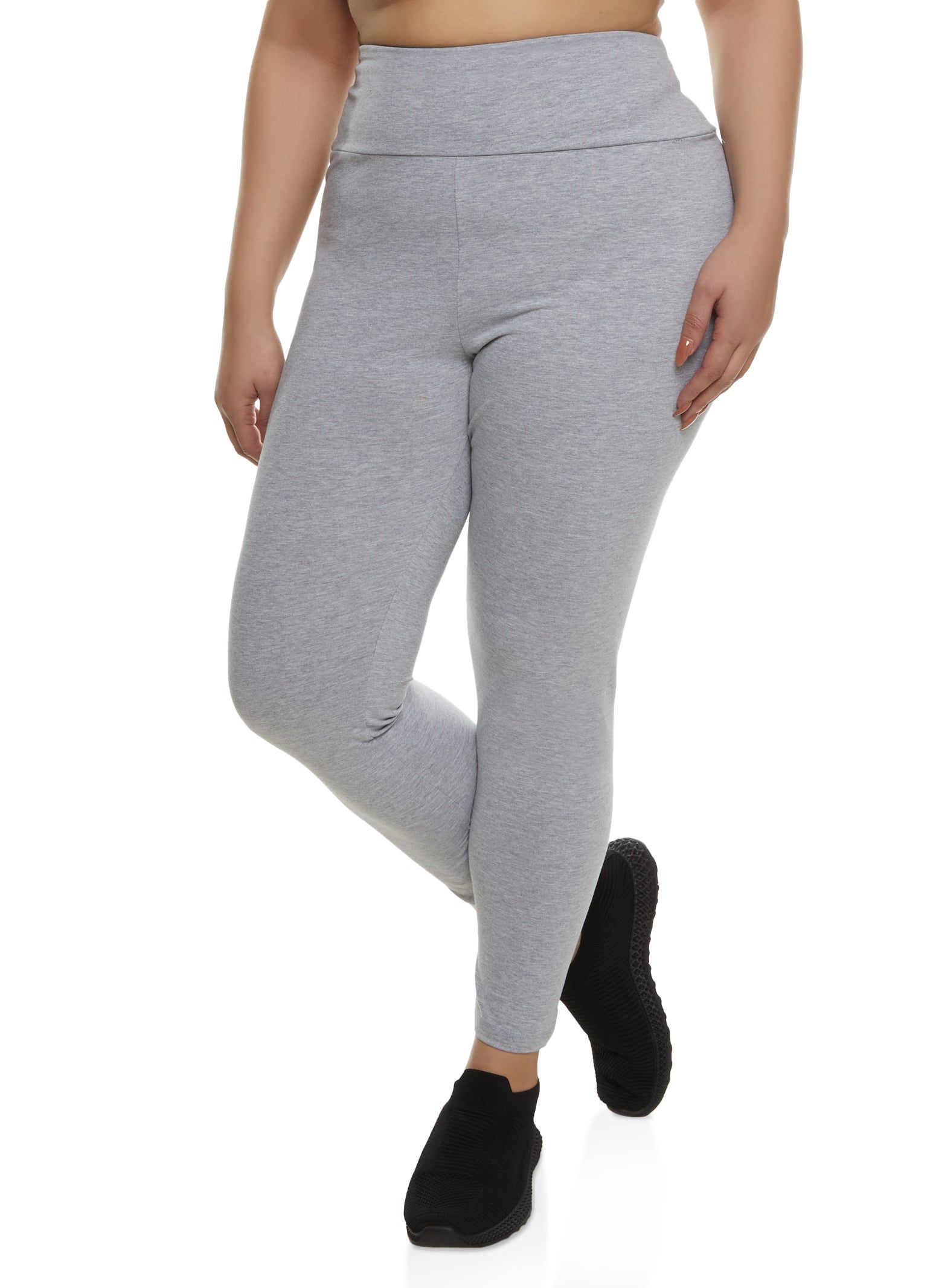 Plus Size Ultra High Waist Leggings sold by Rainbow