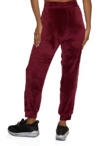 Velour High Waisted Joggers sold by Rainbow