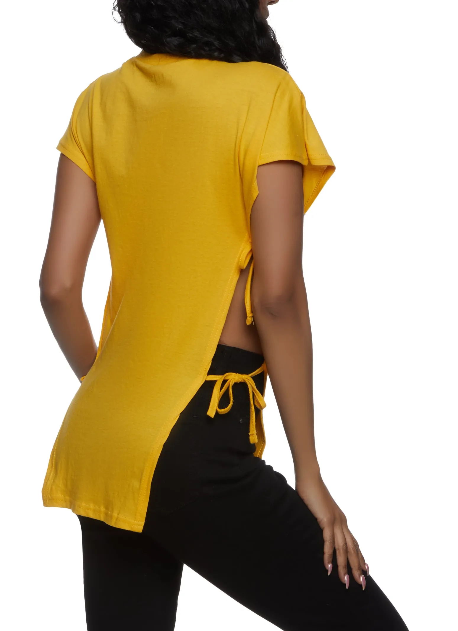 Open Tie Side Blessed Graphic Tee sold by Rainbow product image thumbnail 2