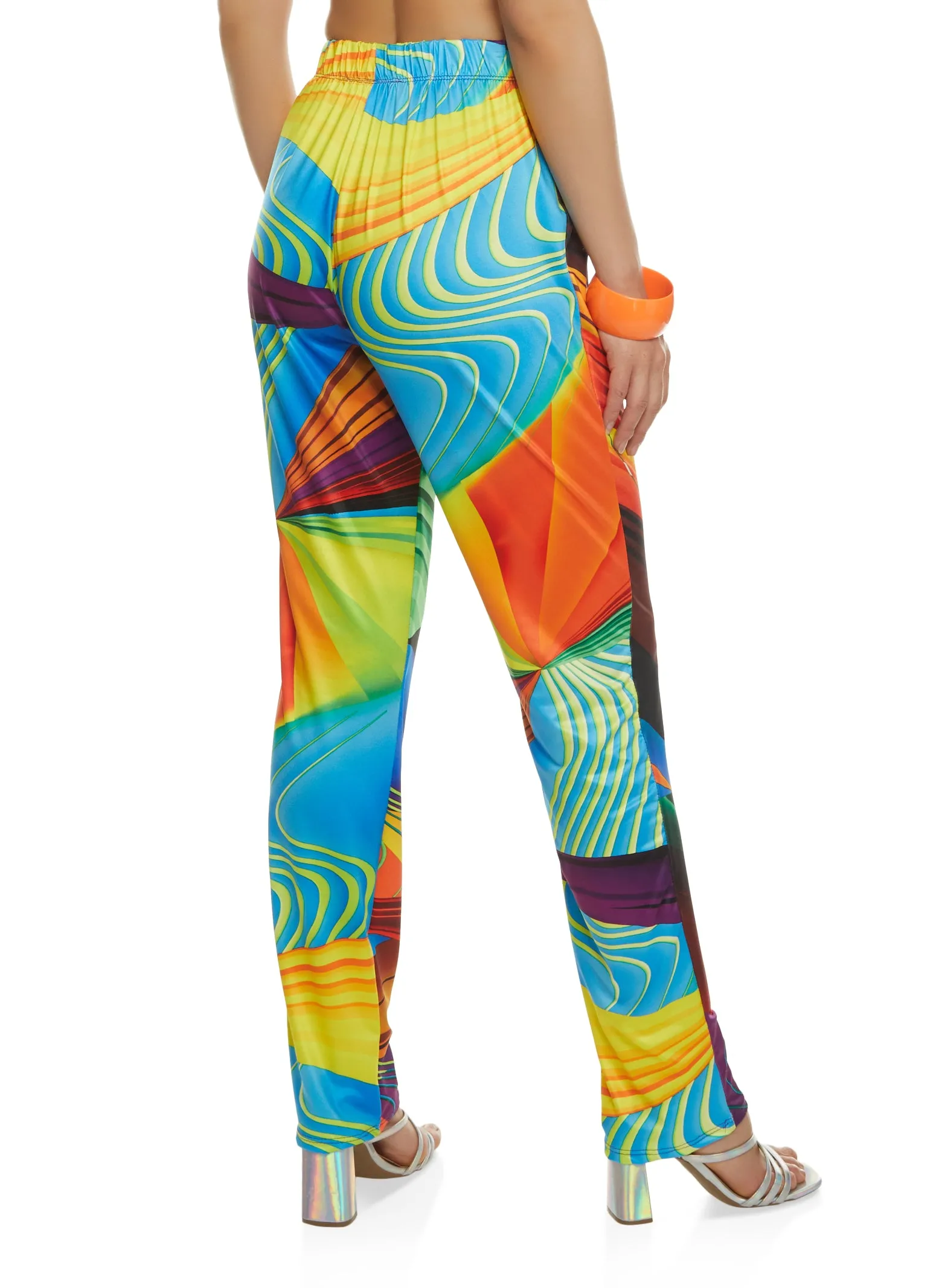 Printed High Waisted Pants sold by Rainbow product image thumbnail 2