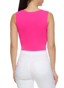 Solid Square Neck Bodysuit sold by Rainbow