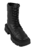 Square Toe Lace Up Combat Boots sold by Rainbow