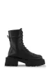 Square Toe Lace Up Combat Boots sold by Rainbow