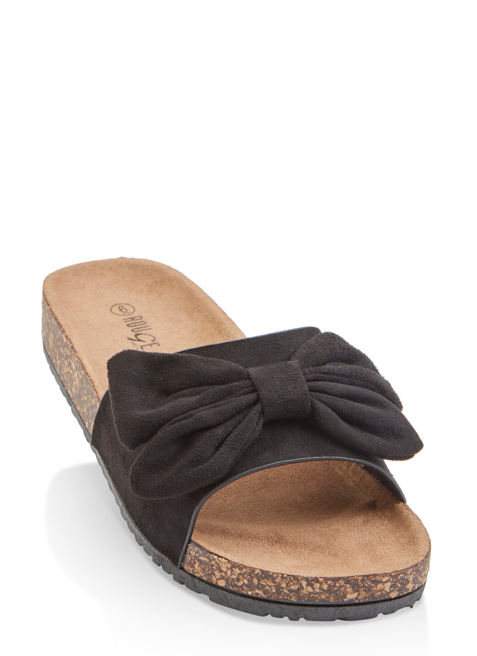 Bow Tie Slide Sandals sold by Rainbow