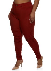 Plus Size Hyperstretch Stacked Pants sold by Rainbow