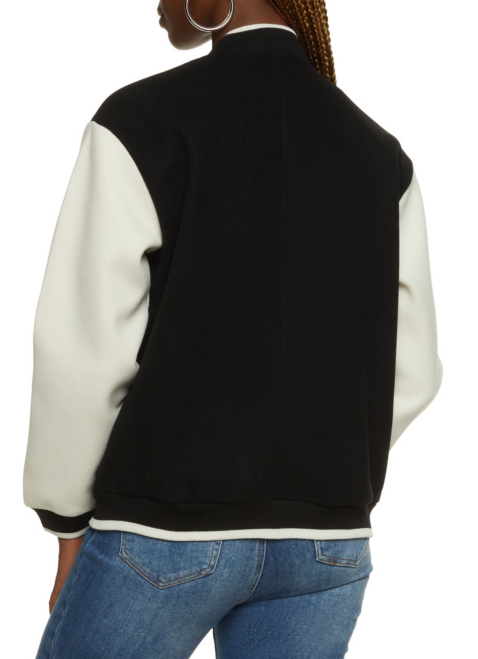 New York Chenille Patch Varsity Jacket sold by Rainbow product image thumbnail 3
