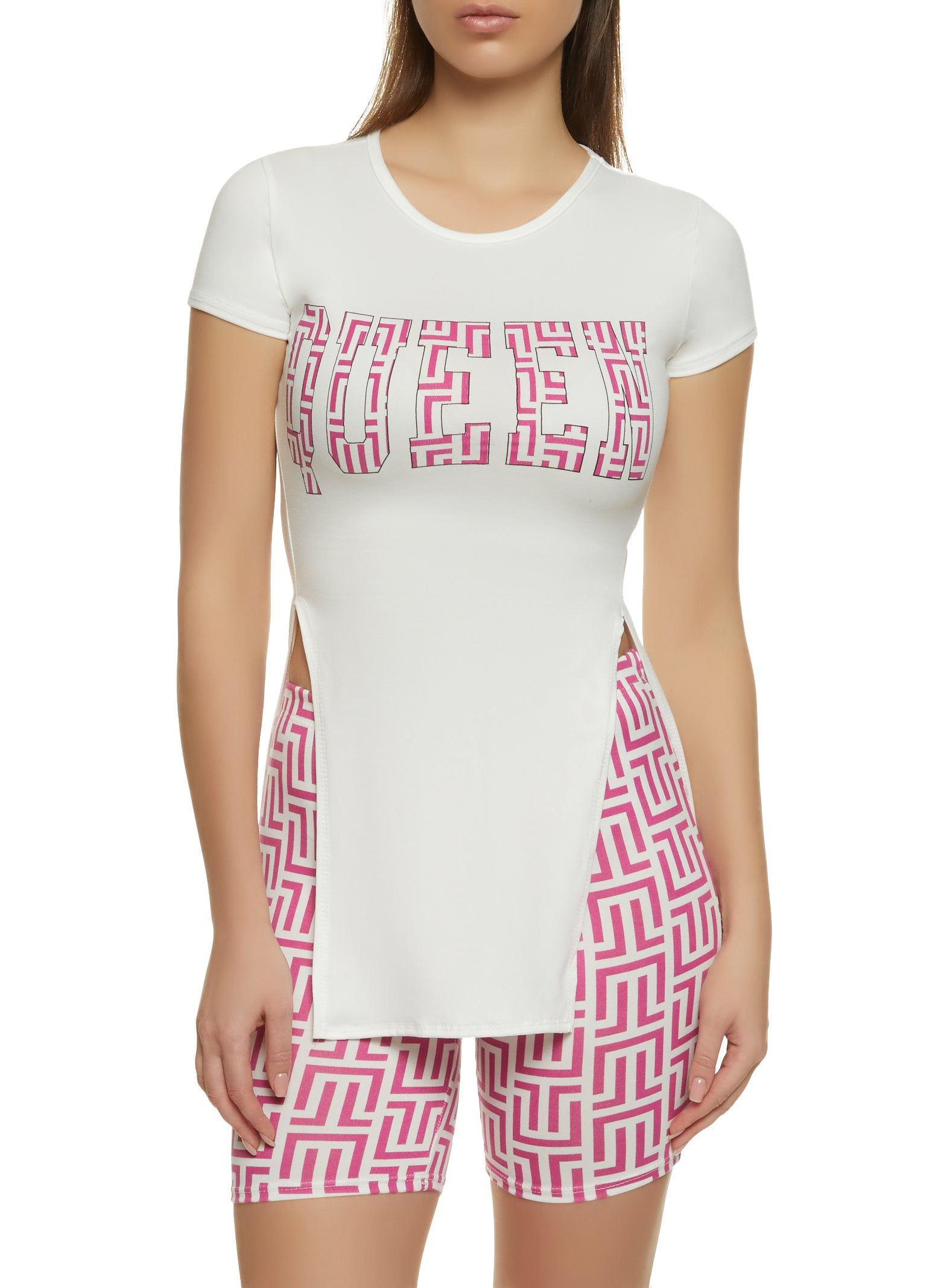 Queen Graphic Tunic Tee sold by Rainbow product image thumbnail 2