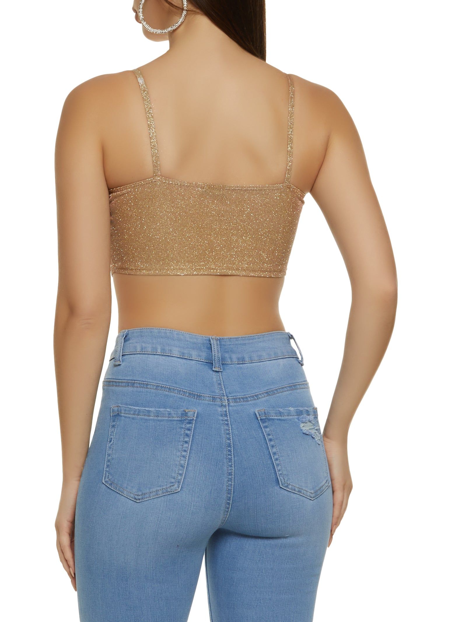 Lurex Padded Cami Bustier sold by Rainbow product image thumbnail 2