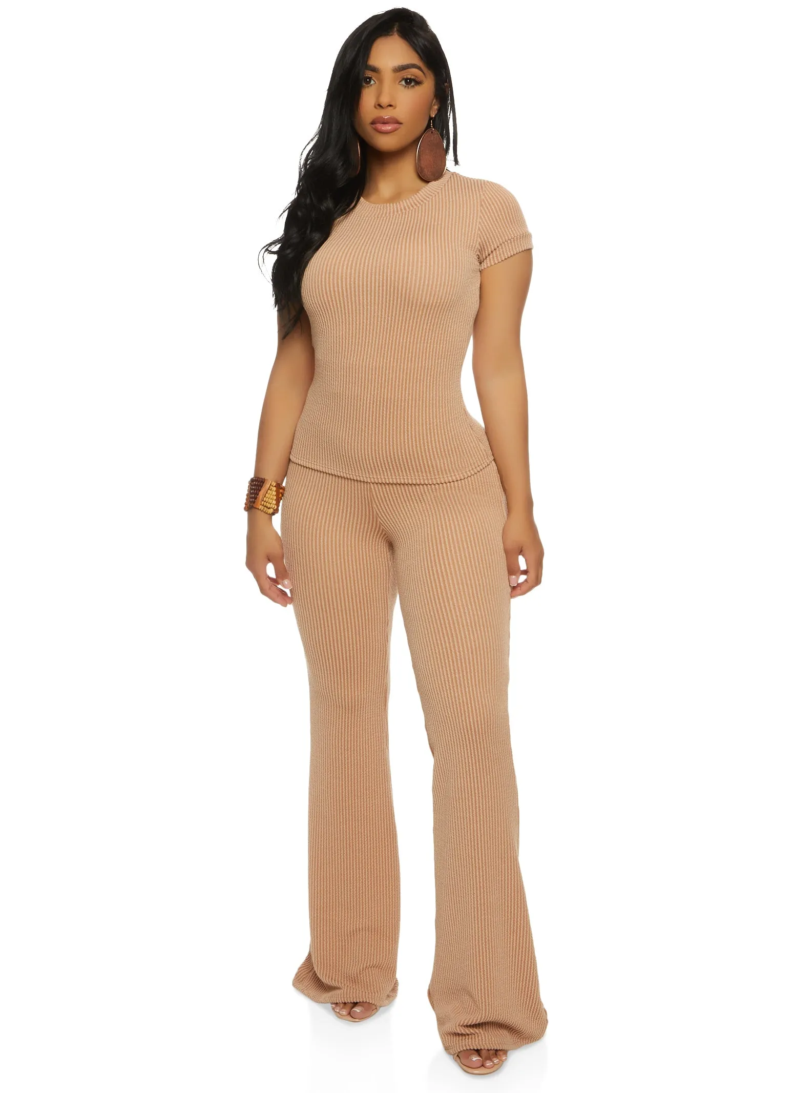 Ribbed Crew Neck Top sold by Rainbow product image thumbnail 2