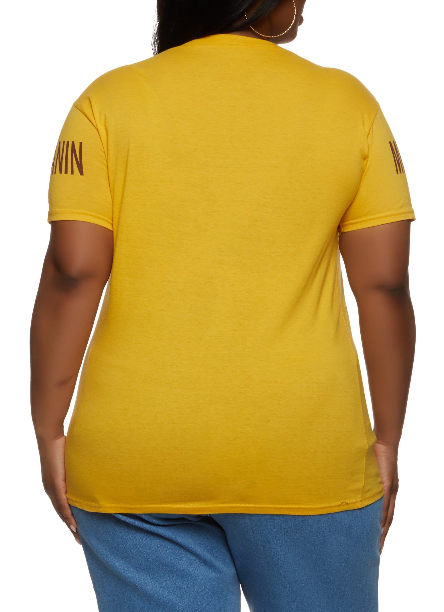 Plus Size Melanin Short Sleeve Graphic Tee sold by Rainbow product image thumbnail 2