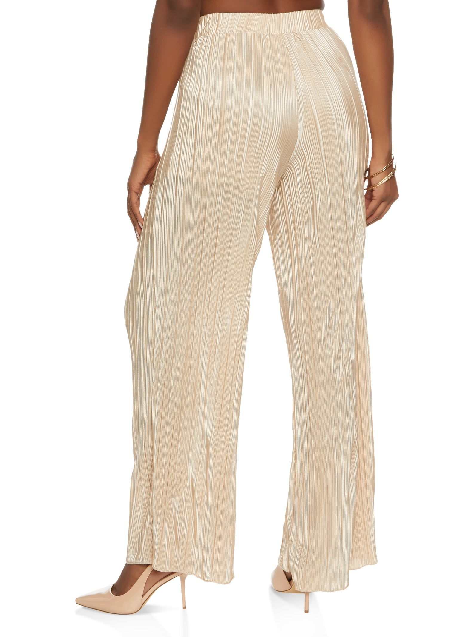 Plisse Palazzo Pants sold by Rainbow product image thumbnail 2