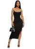 Contrast Trim Cami Maxi Dress sold by Rainbow