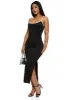 Contrast Trim Cami Maxi Dress sold by Rainbow