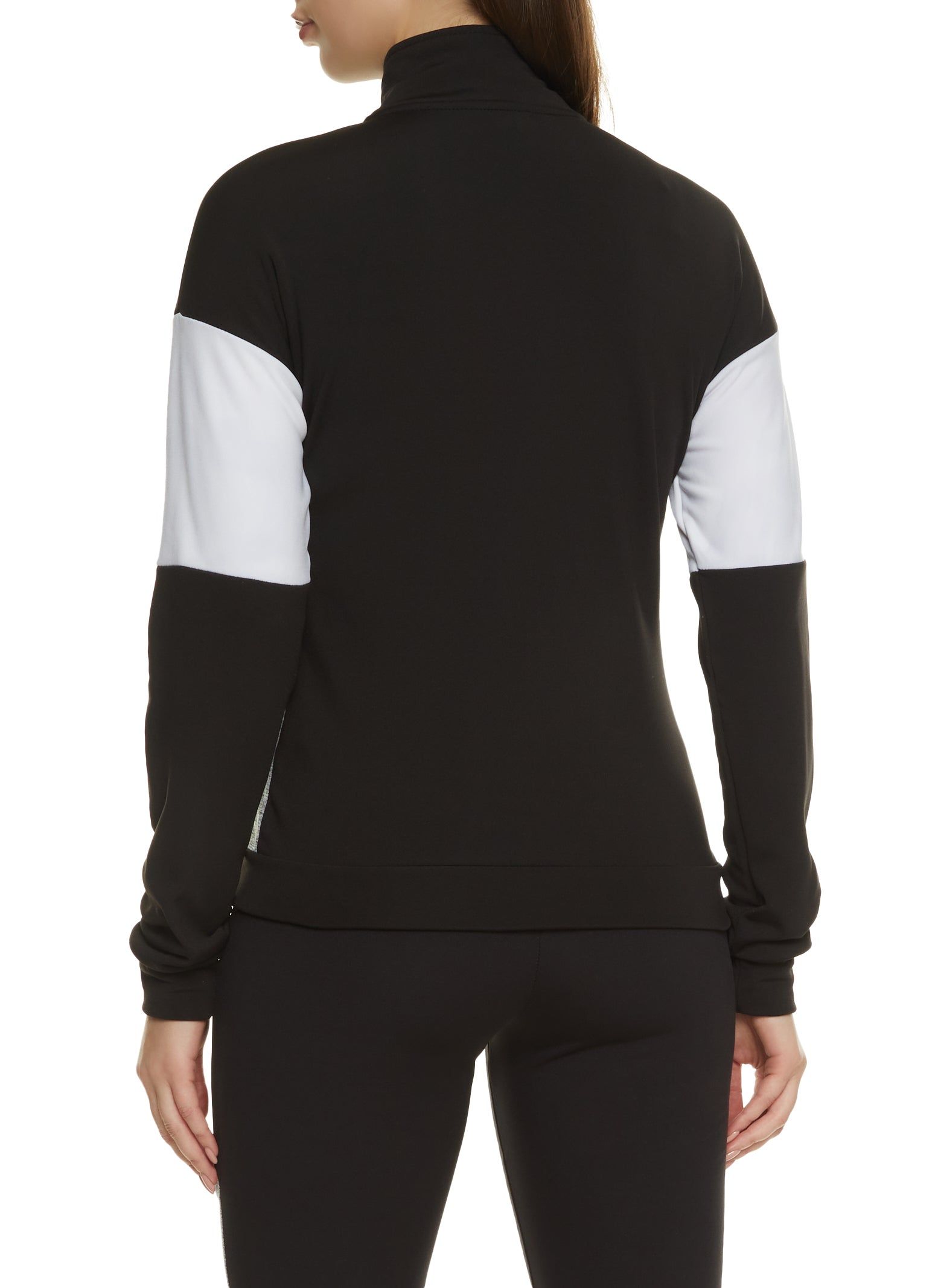 Color Block Zip Front Track Jacket sold by Rainbow product image thumbnail 3