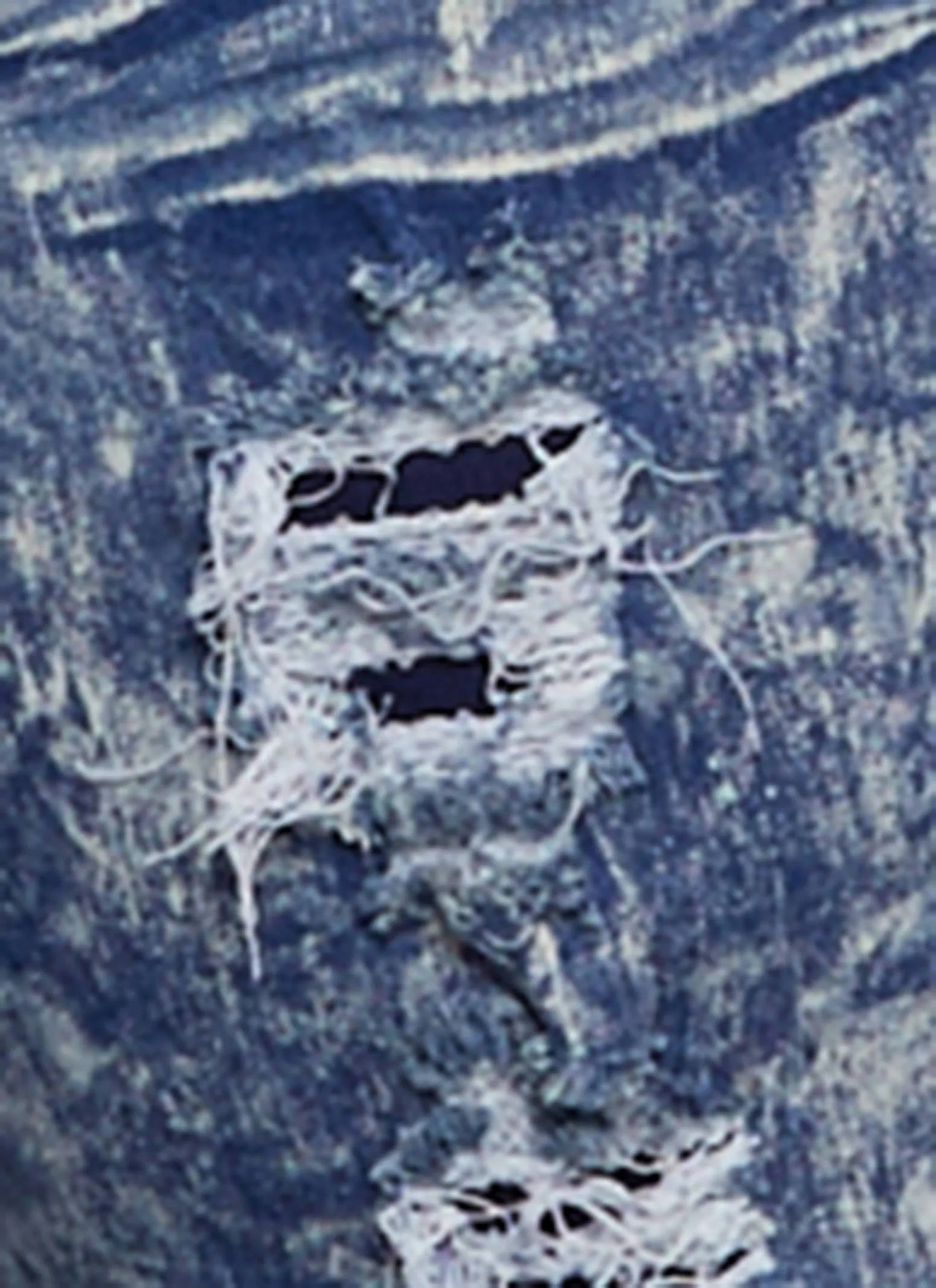 Plus Size Distressed Denim Joggers sold by Rainbow product image thumbnail 4