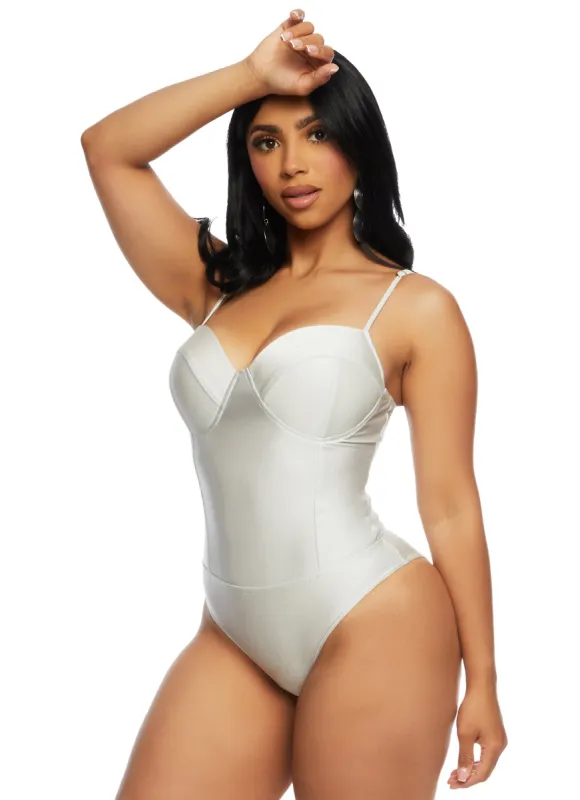 Haute Monde Bustier Bodysuit sold by Rainbow