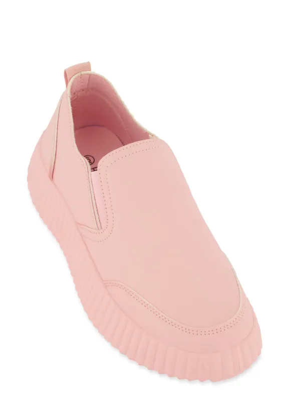 Platform Slip On Sneakers sold by Rainbow