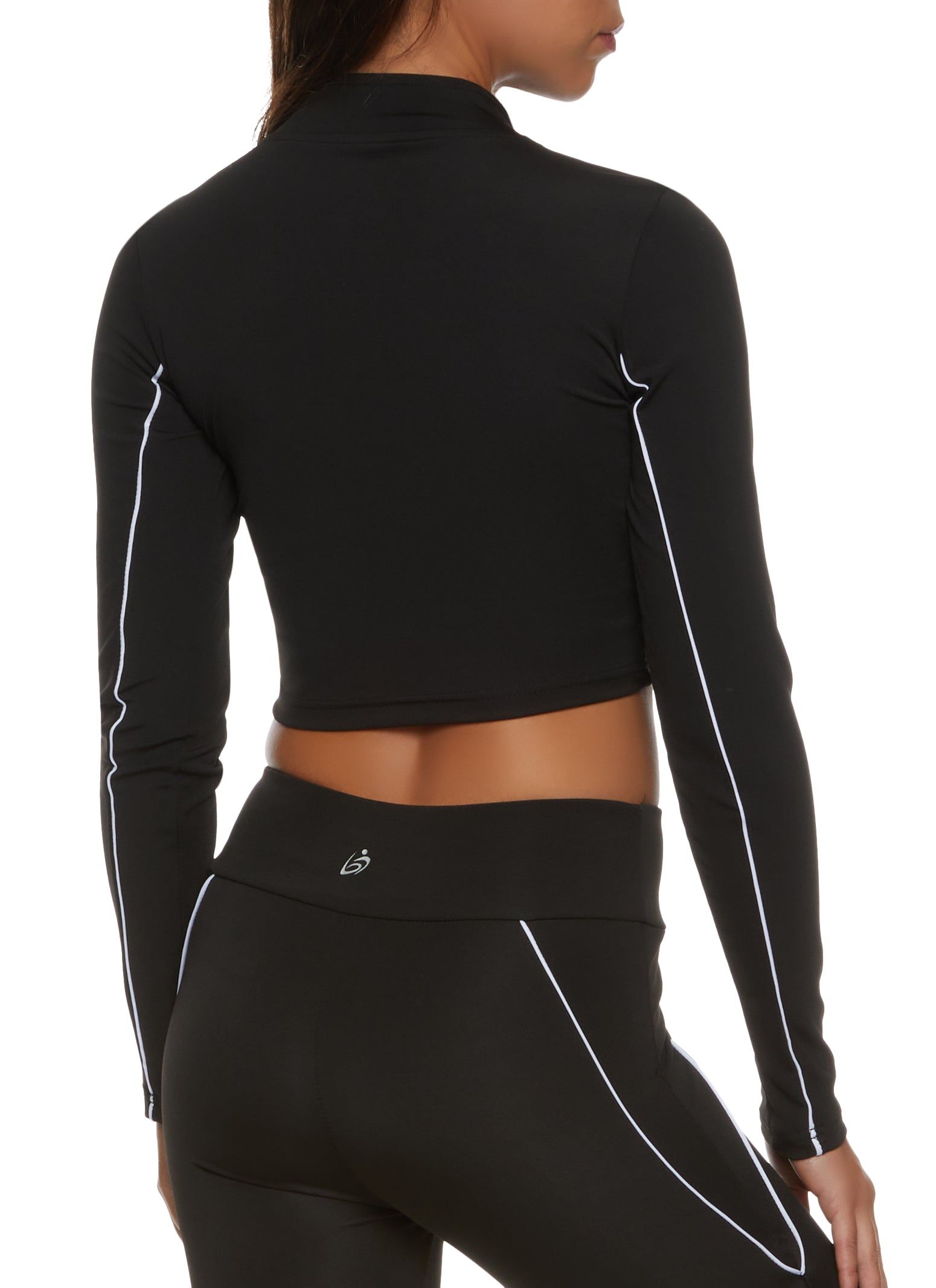 Ruched Zip Front Track Jacket sold by Rainbow product image thumbnail 3