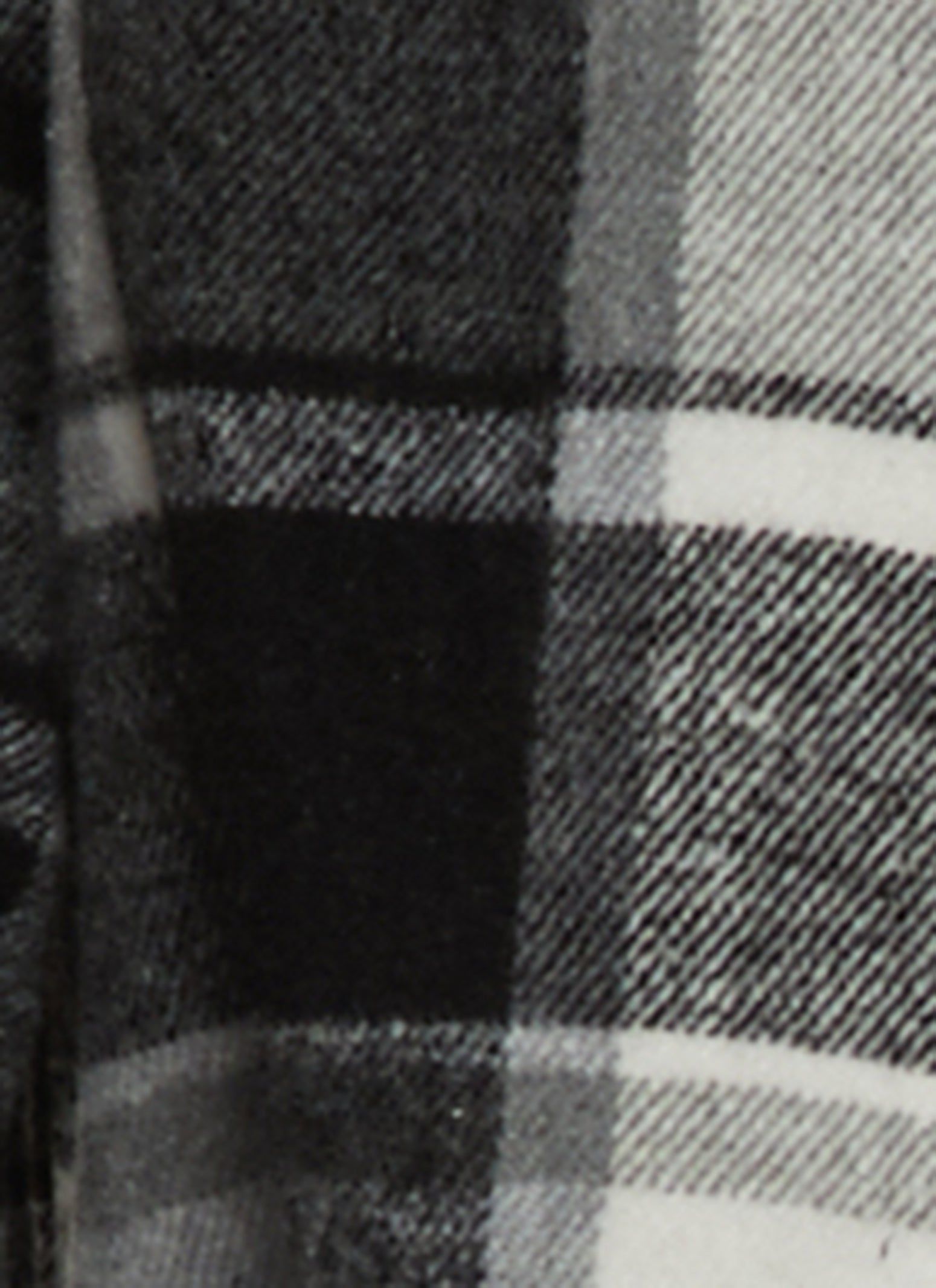 Plaid Cropped Flannel Shirt sold by Rainbow product image thumbnail 4