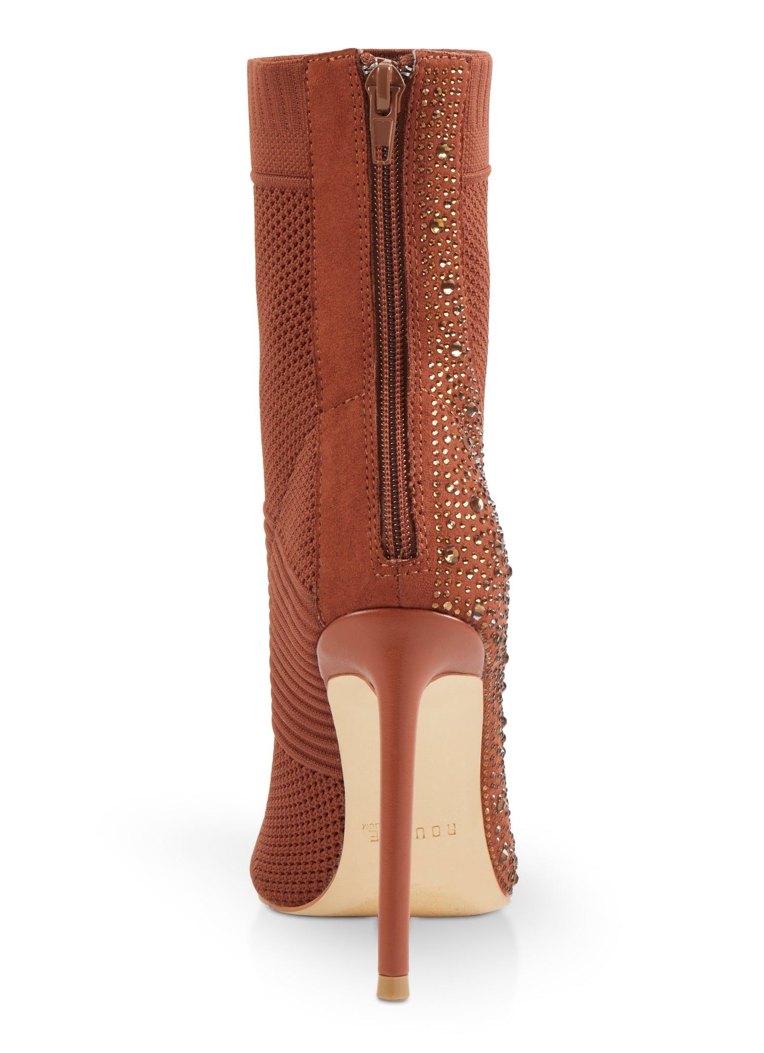 Rhinestone Studded Stiletto Booties sold by Rainbow product image thumbnail 3