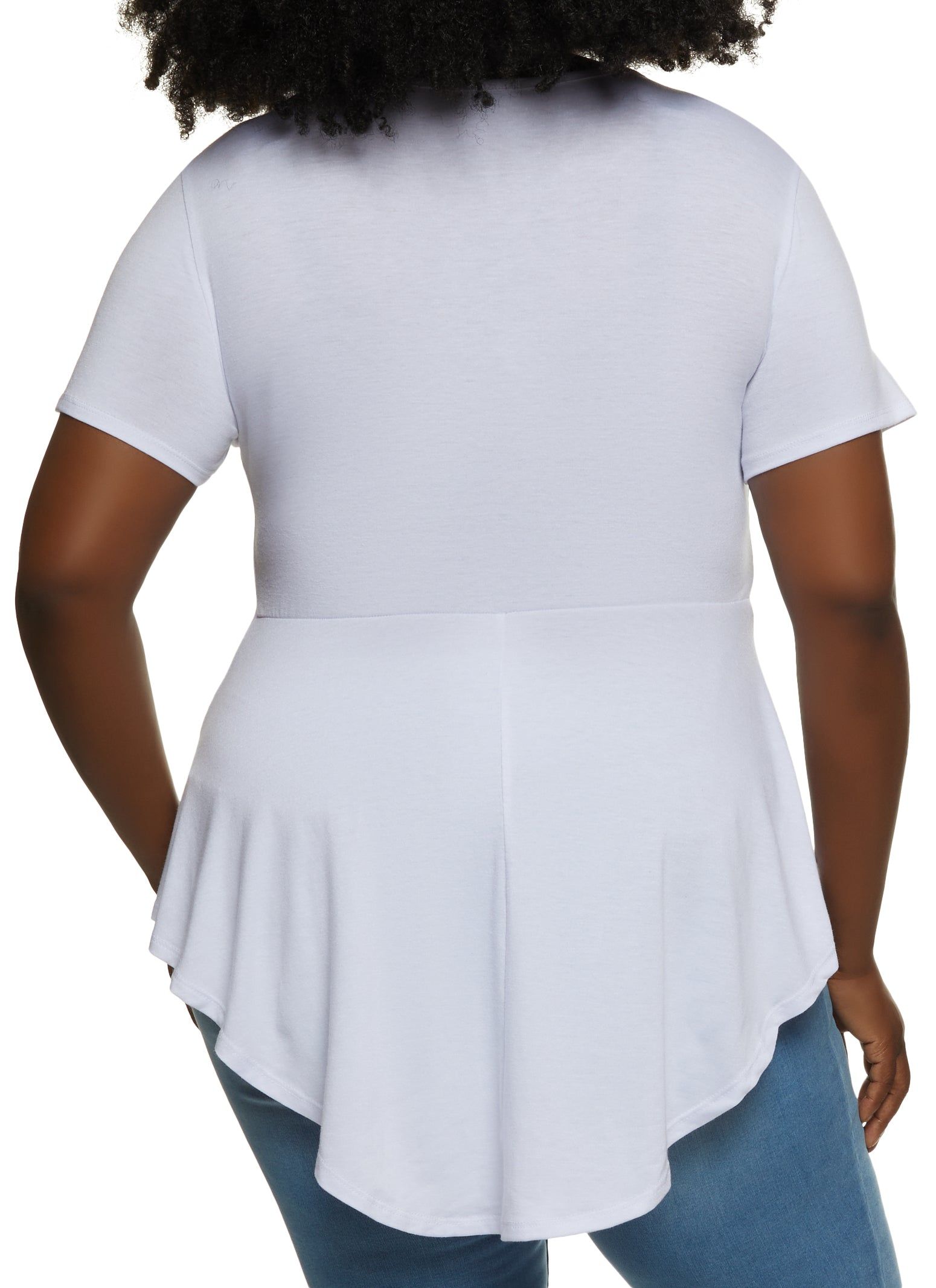 Plus Size Paris 23 Butterfly Graphic Tee sold by Rainbow product image thumbnail 2