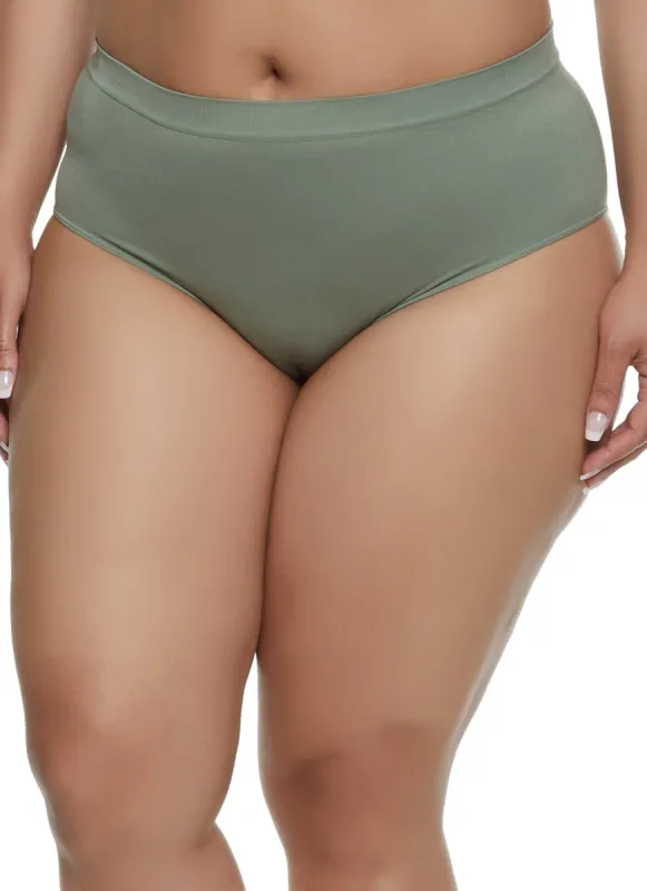 High Waist Seamless Bikini Panty sold by Rainbow