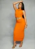 Textured Knit High Waist Maxi Pencil Skirt sold by Rainbow