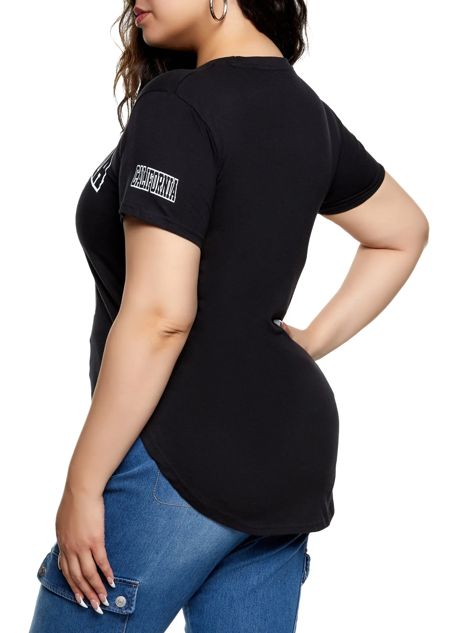 Plus Size California 1999 Graphic T Shirt sold by Rainbow product image thumbnail 2