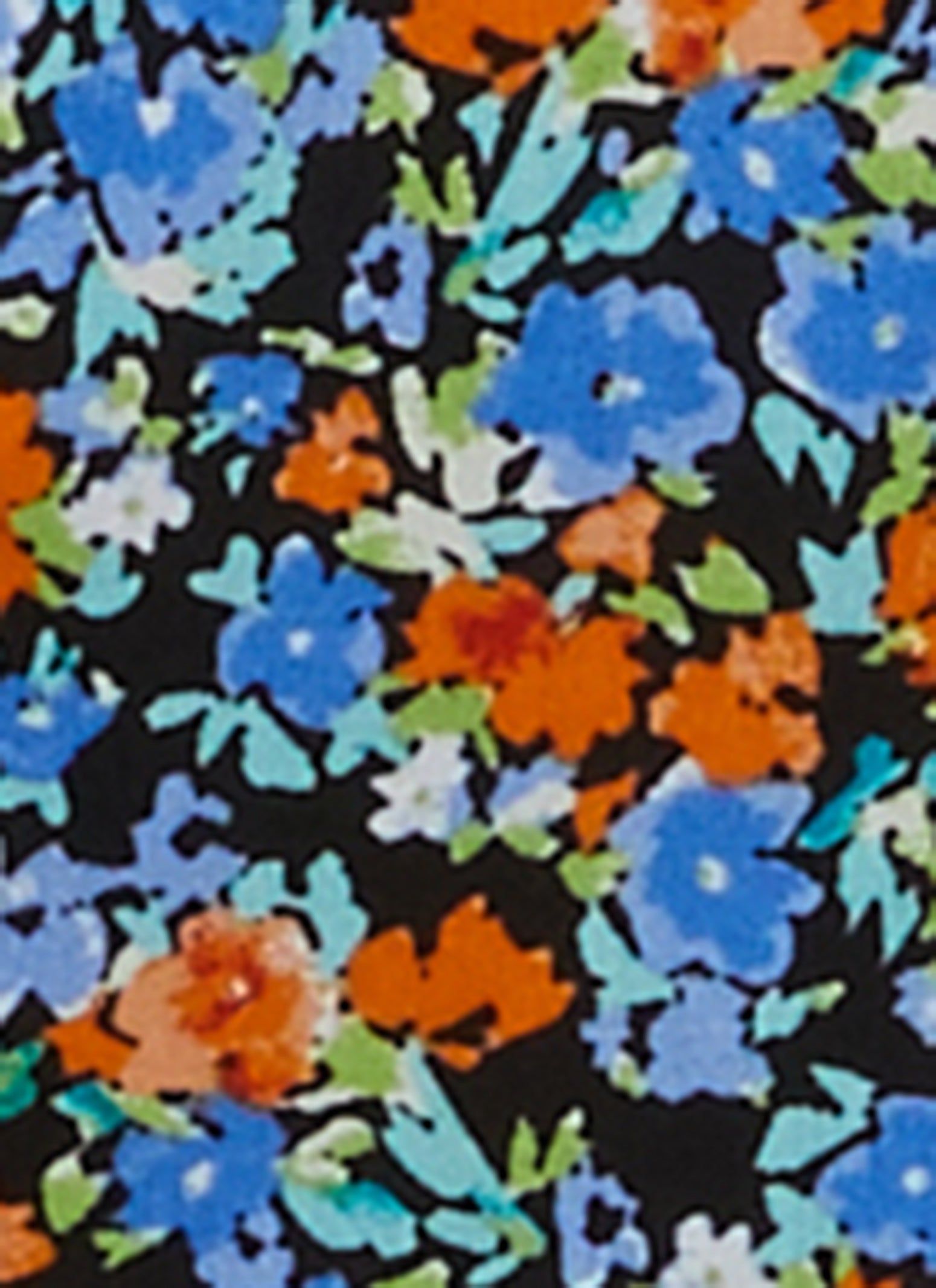 Plus Size Floral Print Smocked Strapless Romper sold by Rainbow product image thumbnail 3