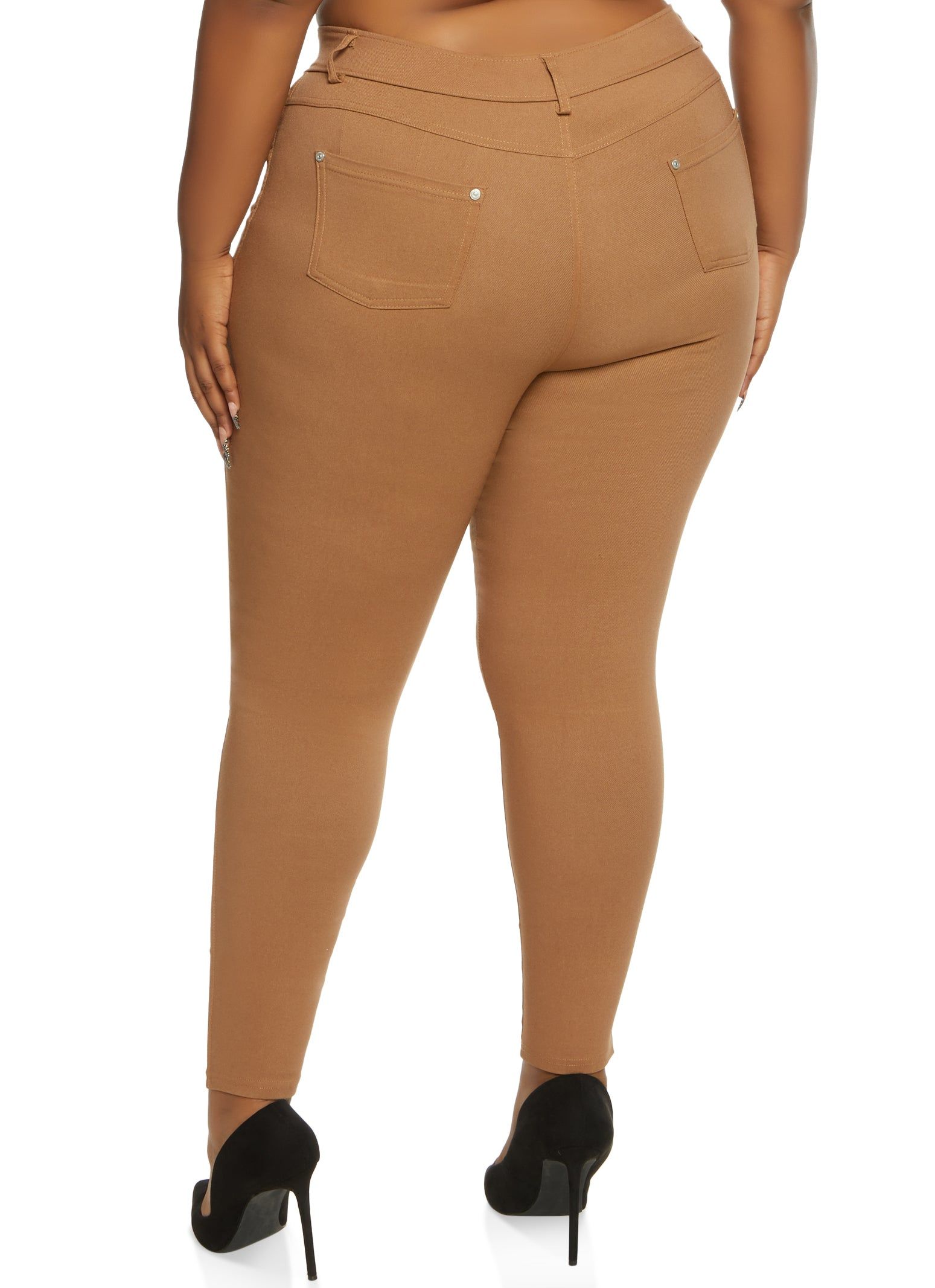 Plus Size Hyperstretch Pull On Skinny Pants sold by Rainbow product image thumbnail 2