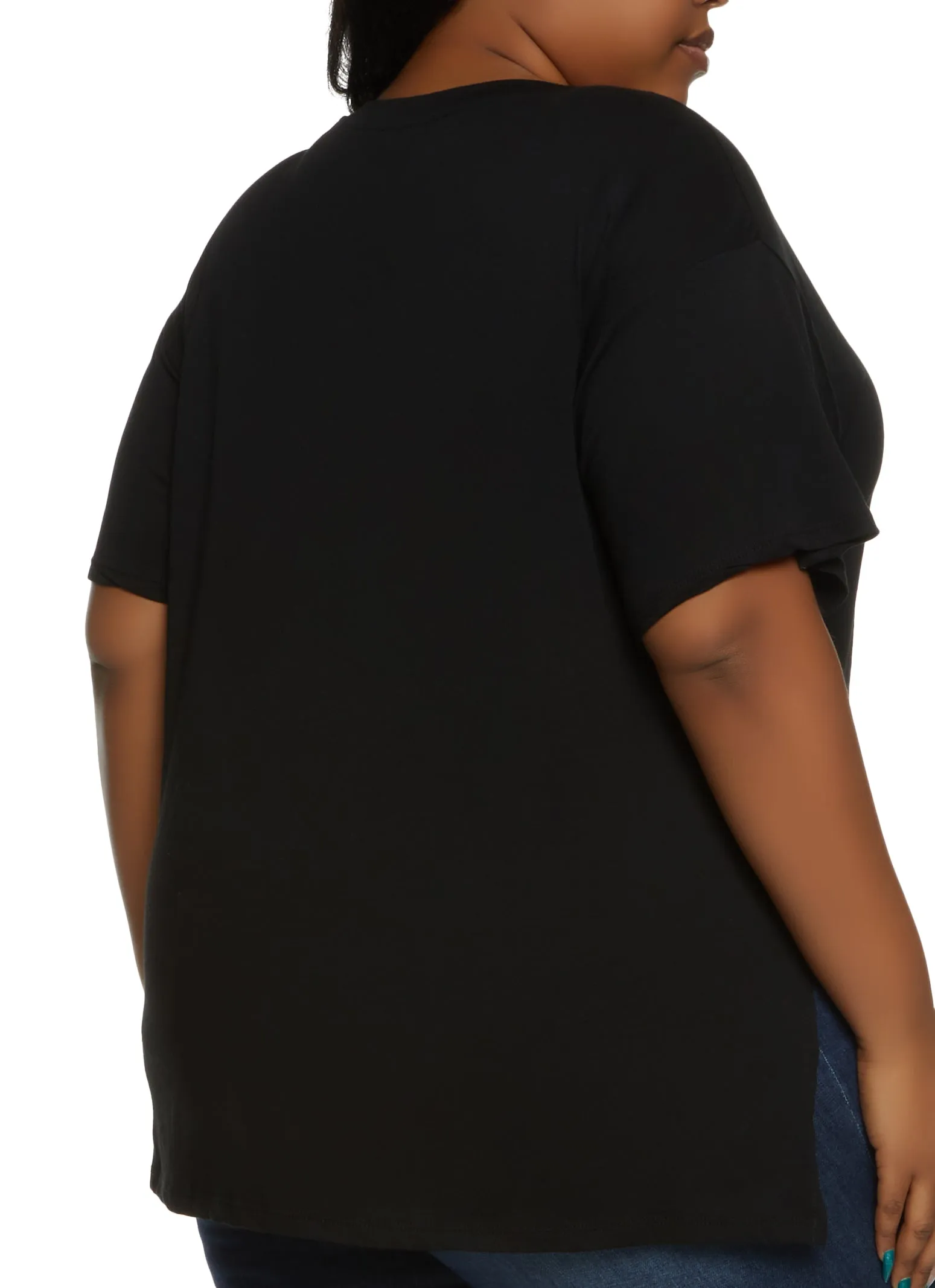 Plus Size Oversized Pocket T Shirt sold by Rainbow product image thumbnail 2