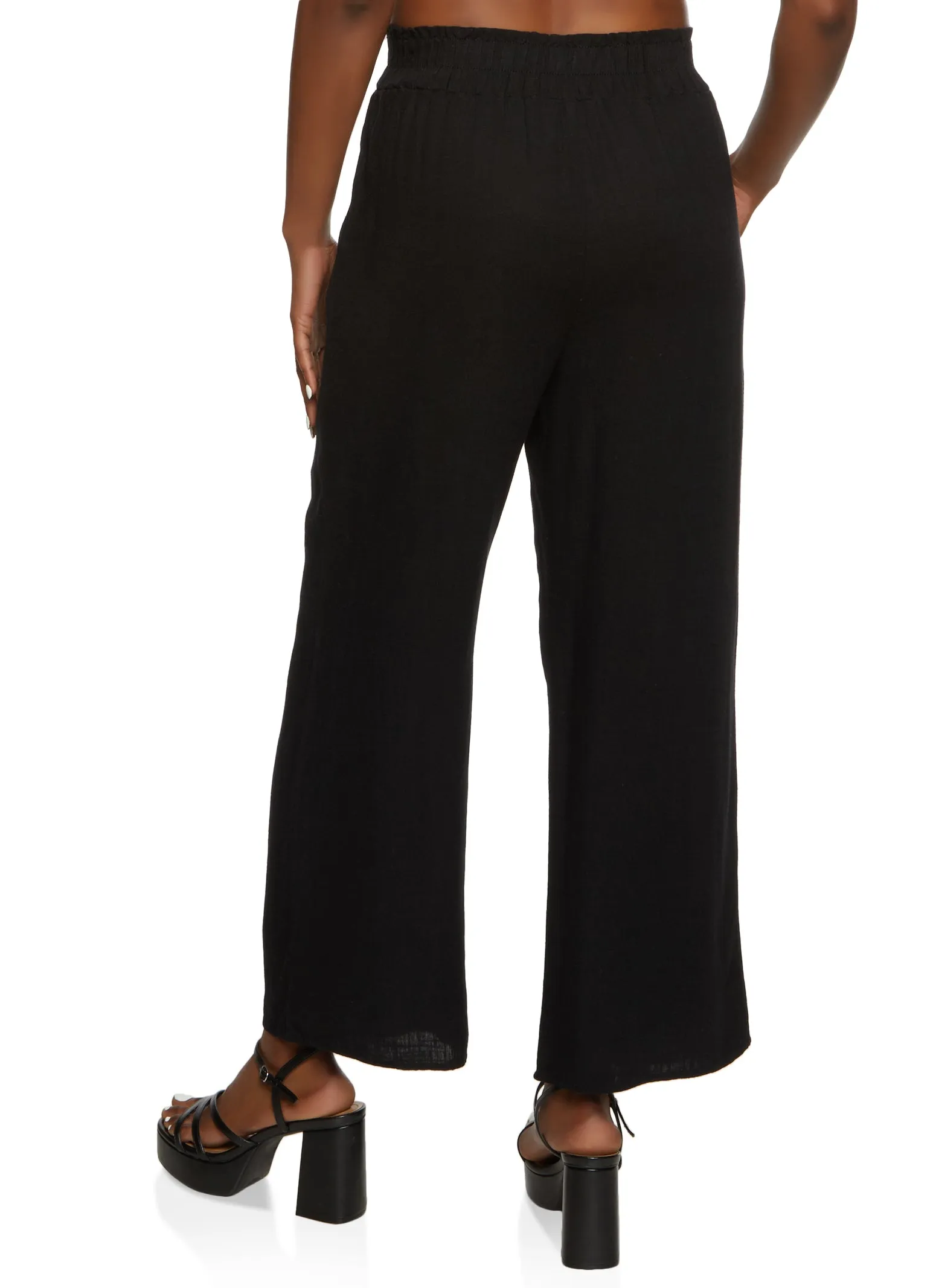 Linen Wide Leg Pants sold by Rainbow product image thumbnail 2