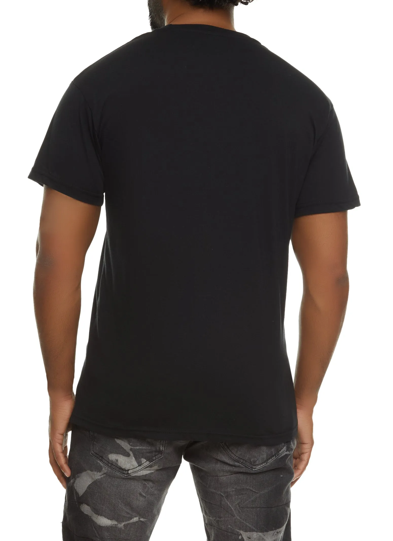 Mens Basic Crew Neck T Shirt sold by Rainbow product image thumbnail 3