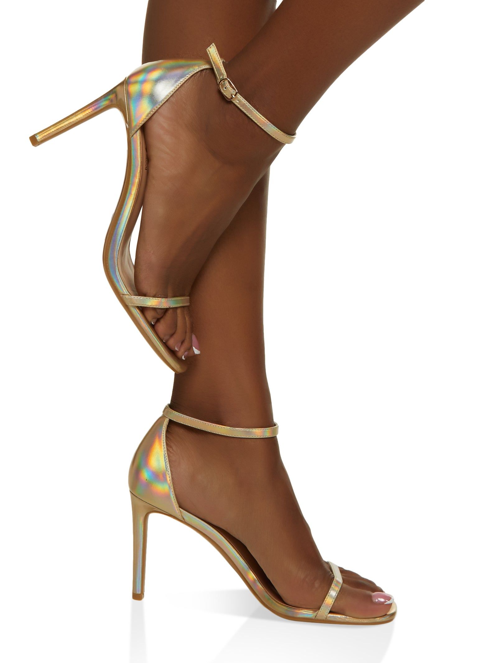 Thin Strap Stiletto Sandals sold by Rainbow