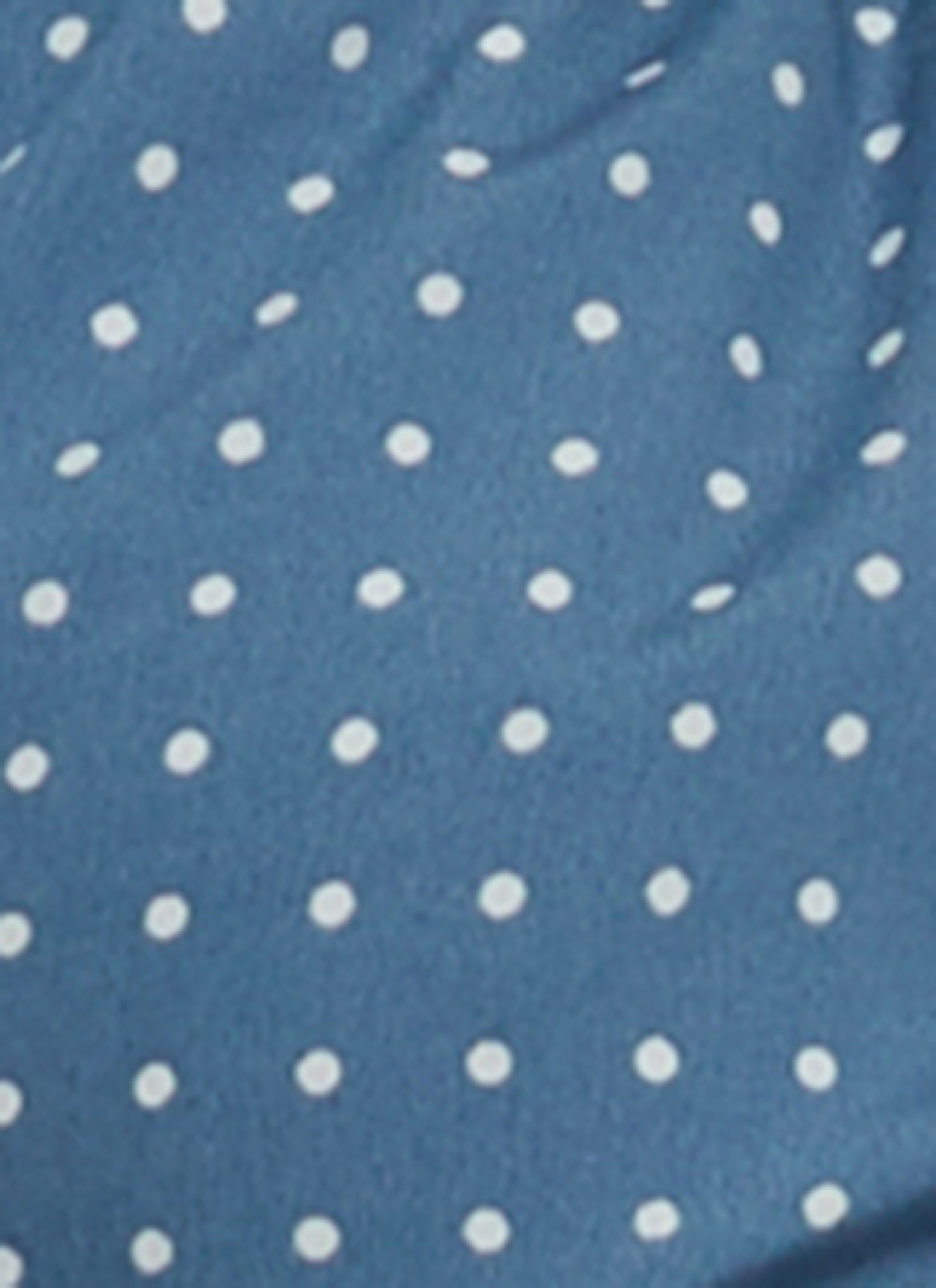 Polka Dot Ruched Zip Front Off the Shoulder Top sold by Rainbow product image thumbnail 3