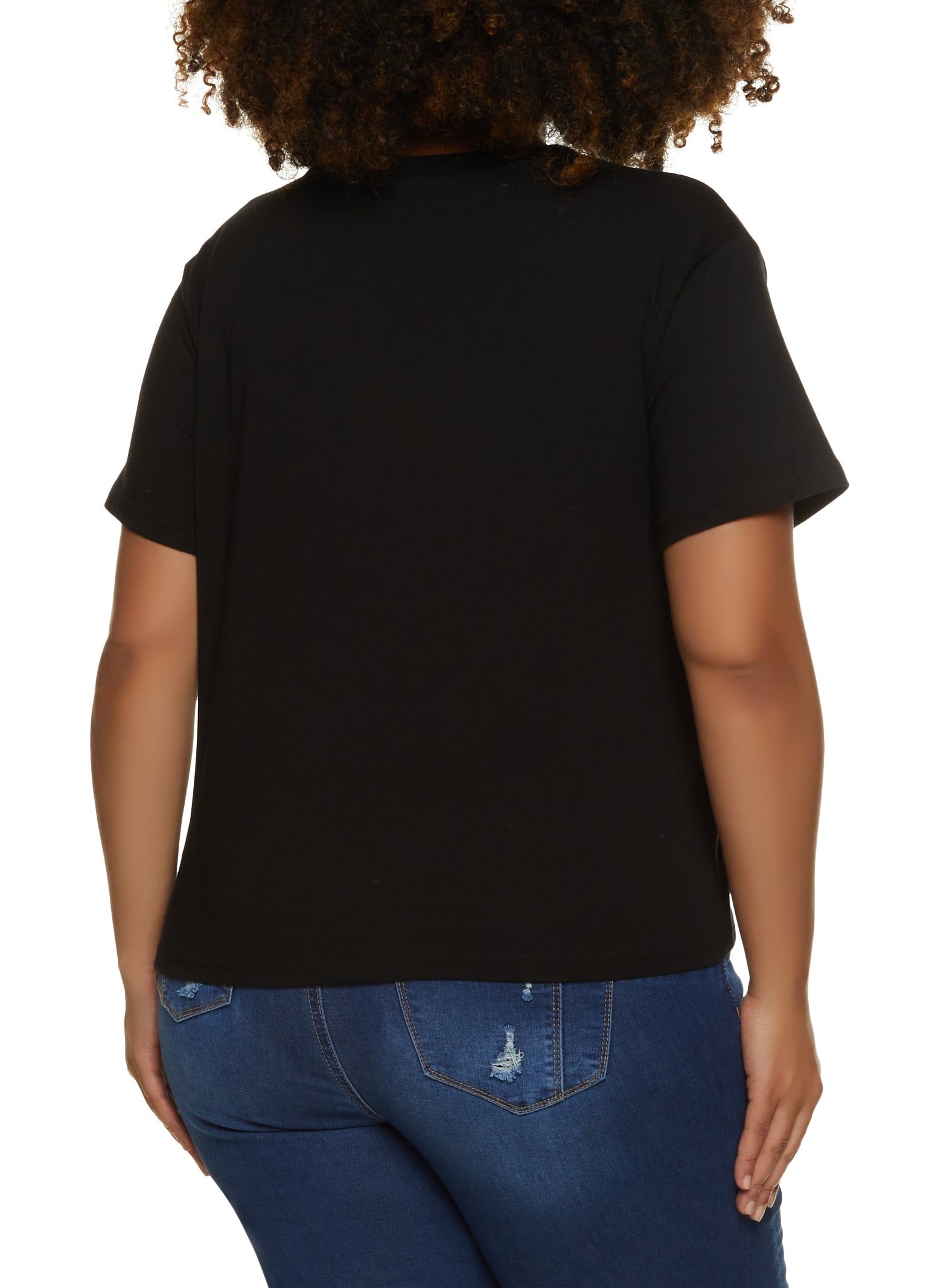 Plus Size Birthday Queen Rhinestone Graphic Tee sold by Rainbow product image thumbnail 2