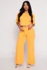 Rib Knit Short Sleeve Boxy Crop Top sold by Rainbow