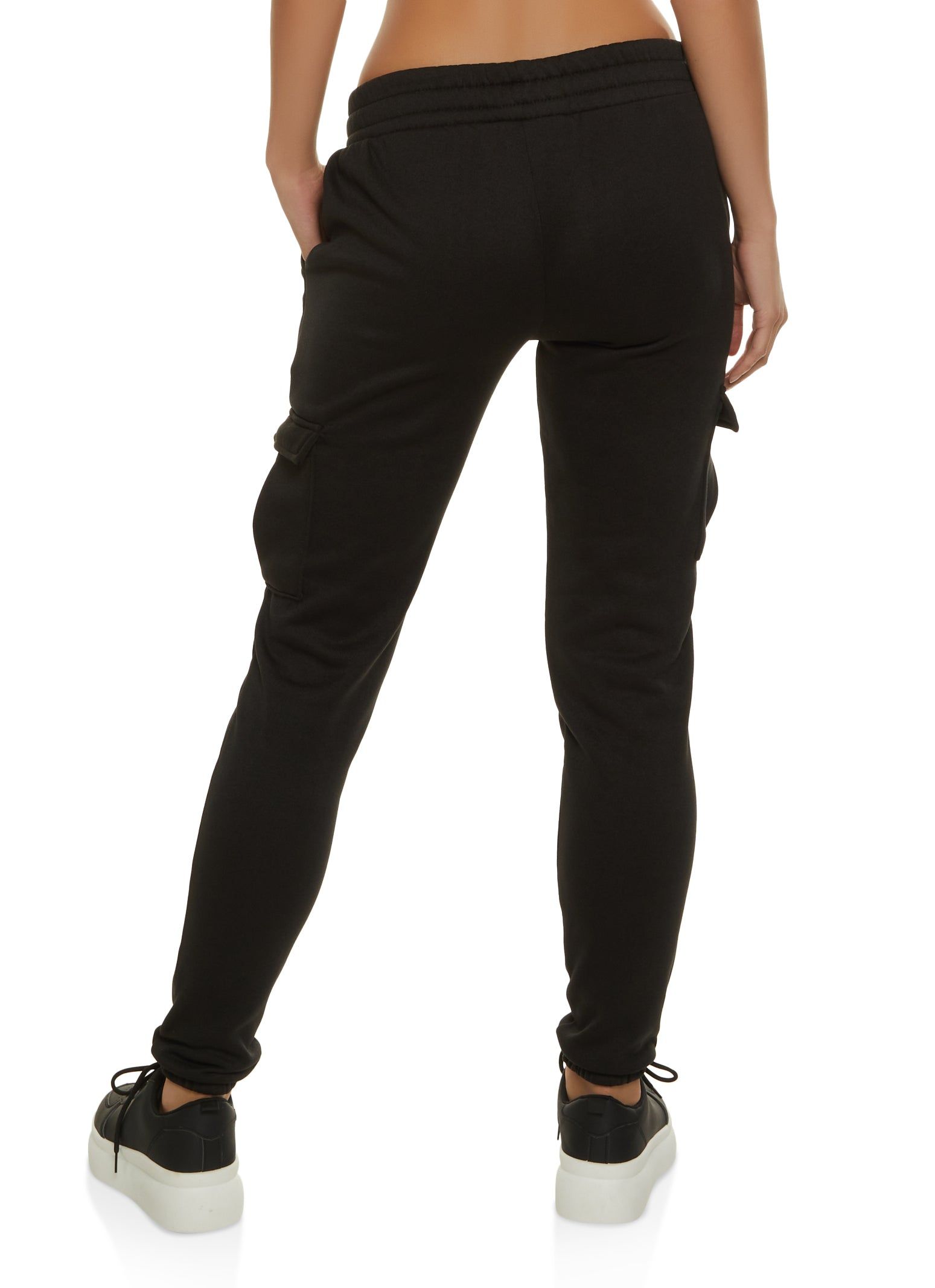 Fleece Cargo Pocket Sweatpants sold by Rainbow product image thumbnail 2