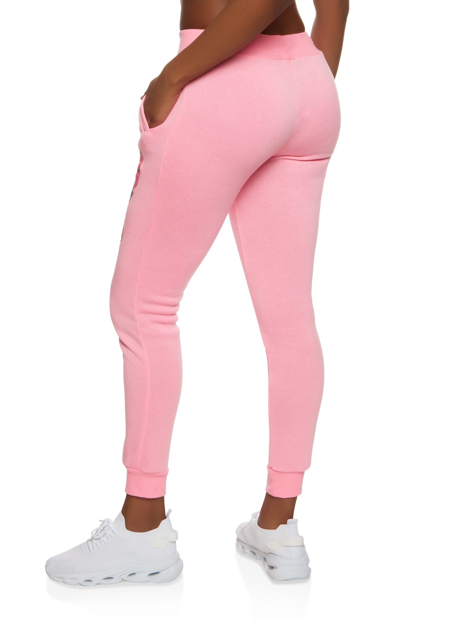 Love Patch Graphic Drawstring Joggers sold by Rainbow product image thumbnail 2