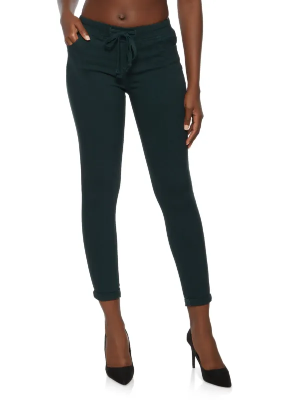 Cuffed Drawstring Pants sold by Rainbow